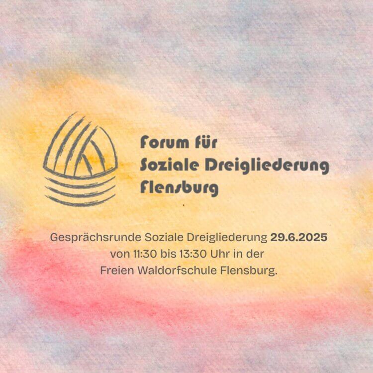 Gesprächsrunde Soziale Dreigliederung